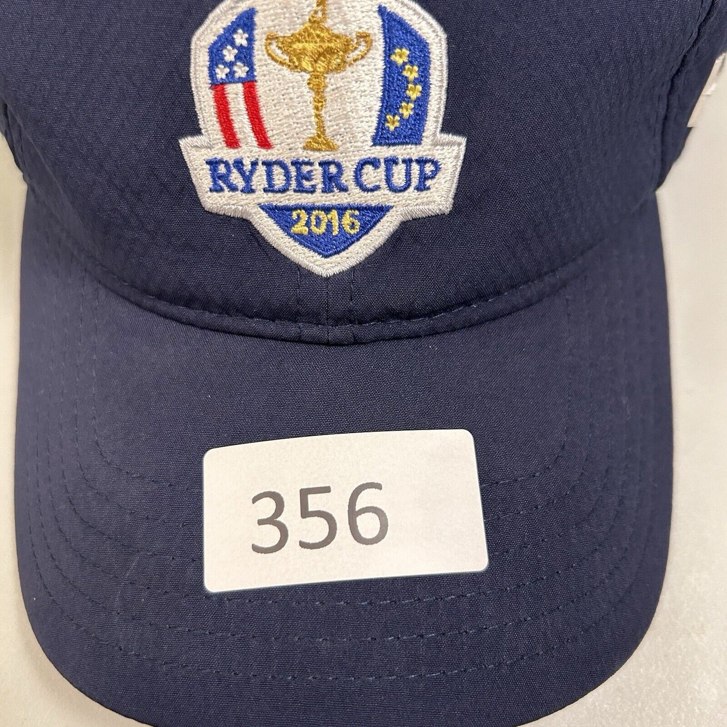 Ryder Cup Golf Hat Cap Mens Strapback Navy Under Armour 2016 USA Flag Adjustable