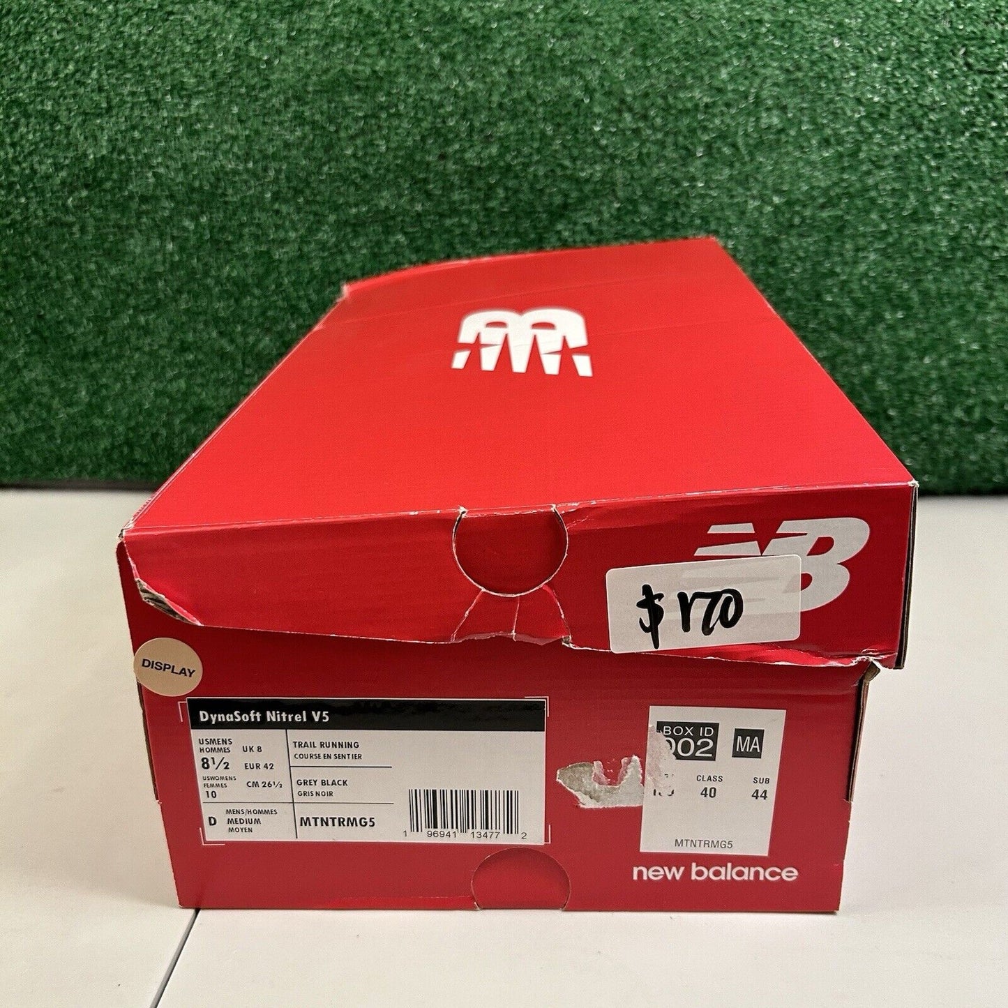 New Balance DynaSoft Nitrel v5 Mens Size 8.5 Gray Shoes Sneakers Athletic NEW