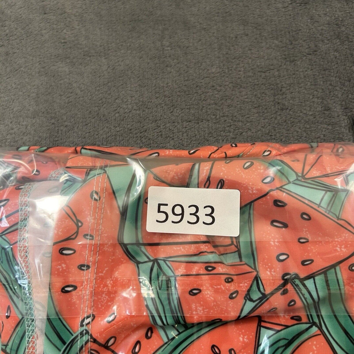 SAXX Betawave 2N1 Board Shorts Men 34" Red Watermelon AOP Drawstring Swim NEW