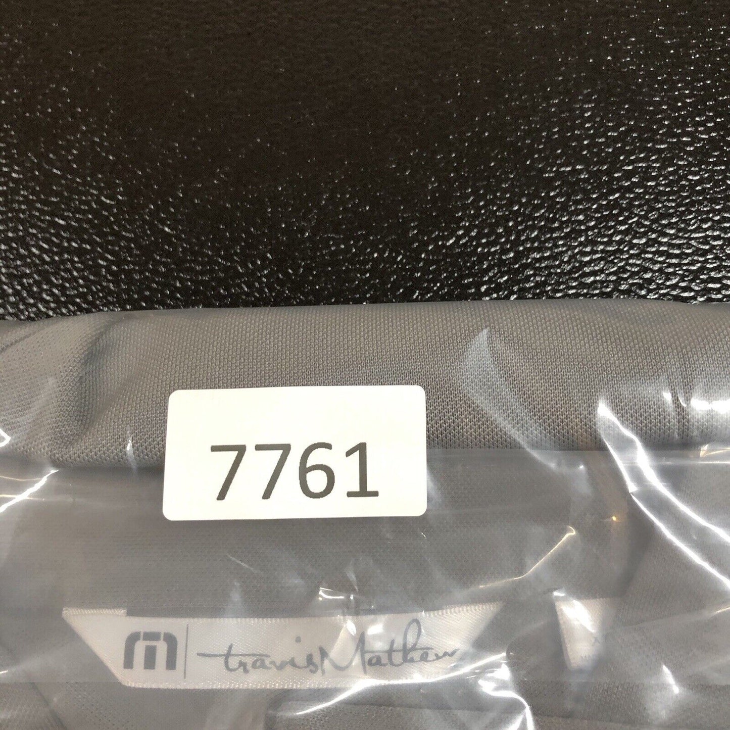 Travis Mathew Polo Shirt Mens XXL 2XL Gray Blue Golf Athletic Short Sleeve