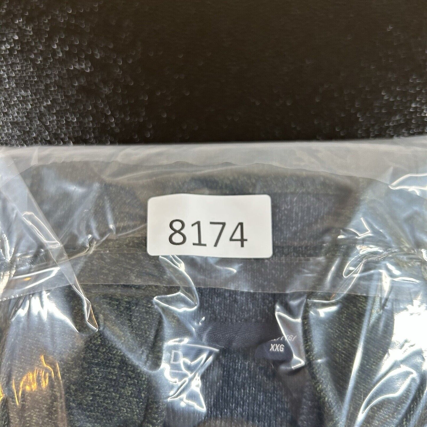 Izod Sweater Mens XXL 2XL Green Blue Blend Knit Pullover Sweatshirt 1/4 Zip