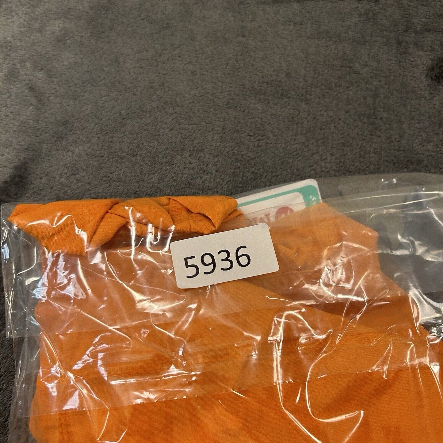 Marmot Juniper Springs Shorts Men Large 34" Orange Drawstring Swim 5" Inseam NEW