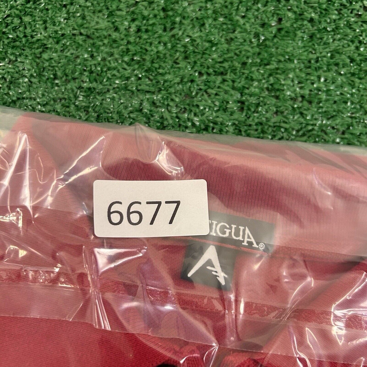 St Louis Cardinals Polo Shirt Mens Large Red Short Sleeve Antigua MLB Baseball