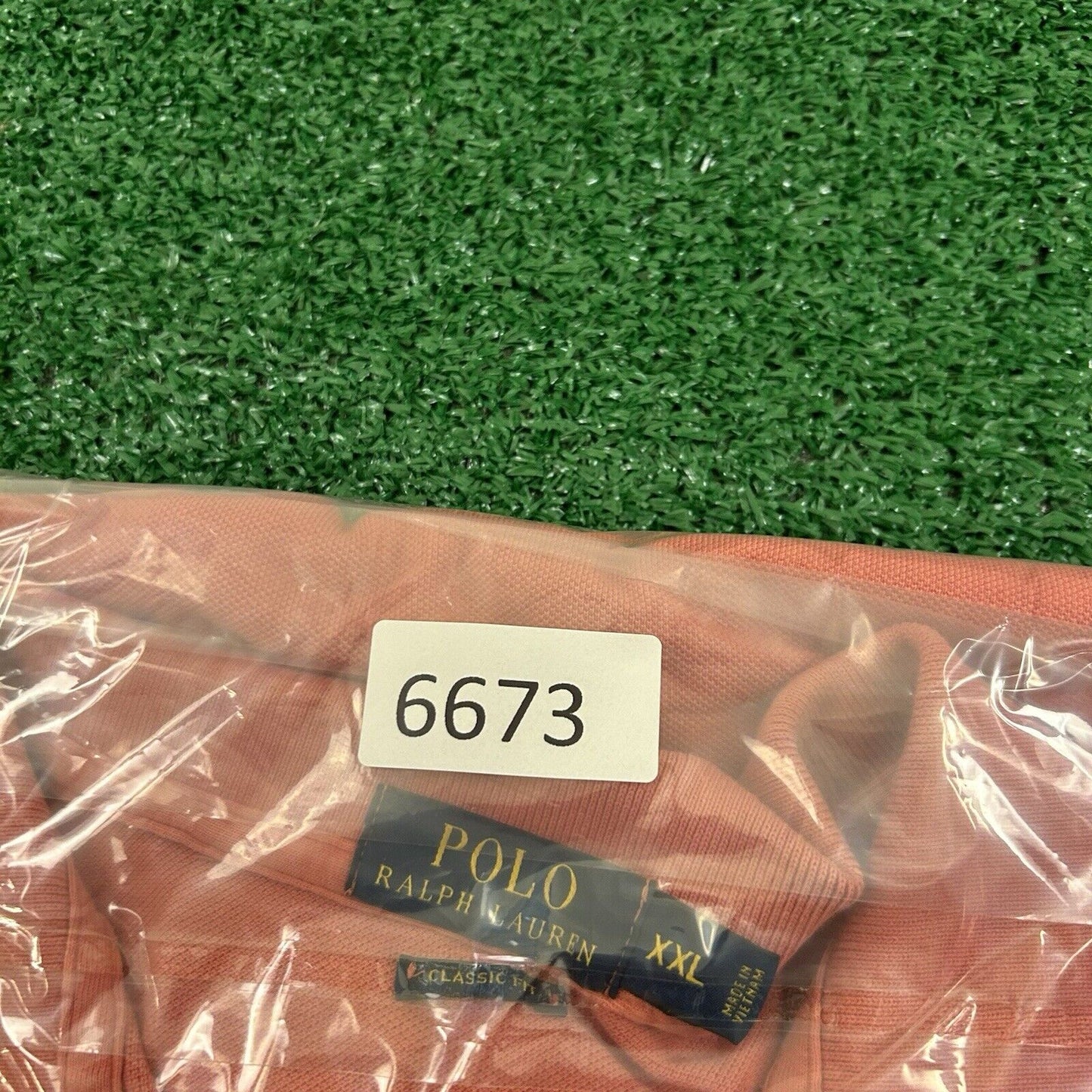 Polo Ralph Lauren Polo Shirt Mens XXL 2XL Coral Short Sleeve Golf Classic Fit