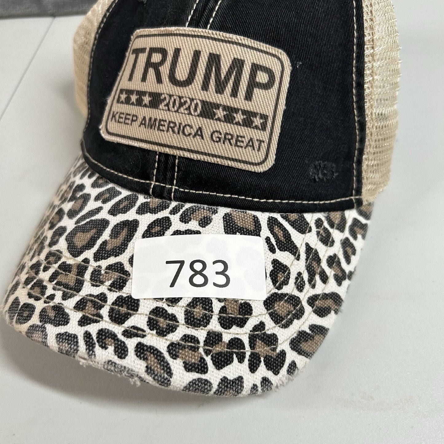 Trump Keep America Great Trucker Hat Cap Adult Black Brown Snapback Adjustable