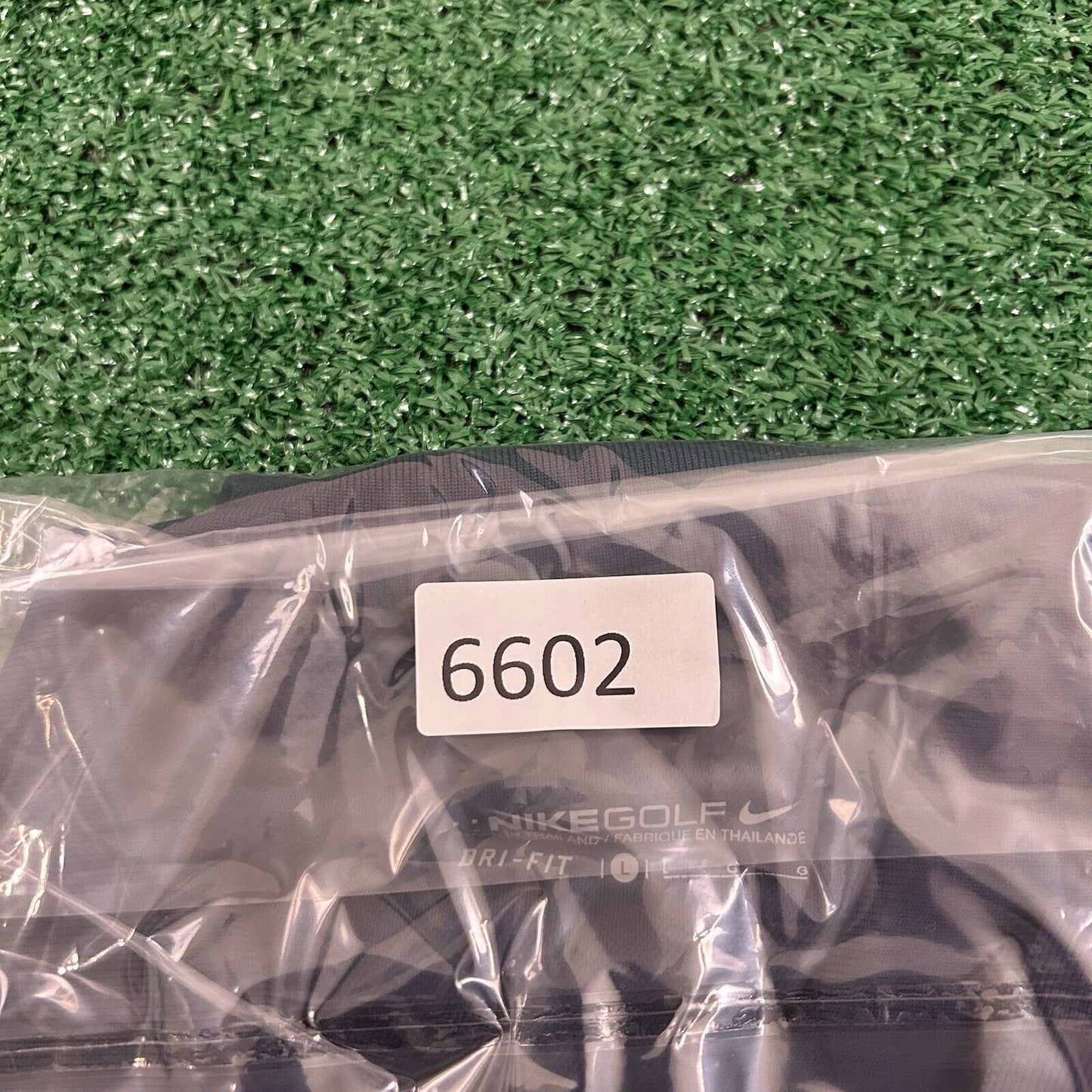 Nike Golf Polo Shirt Mens Large Navy Short Sleeve Dri-Fit Work Staples Center