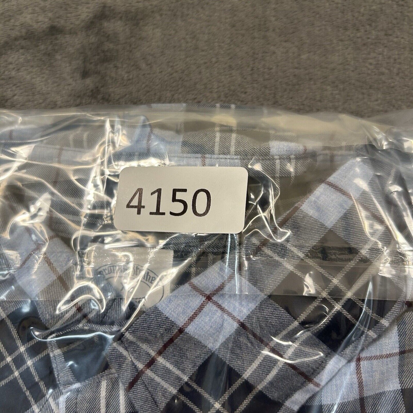 Brooks Brothers Regent Shirt Mens Extra Large Blue Plaid Button Up Long Sleeve