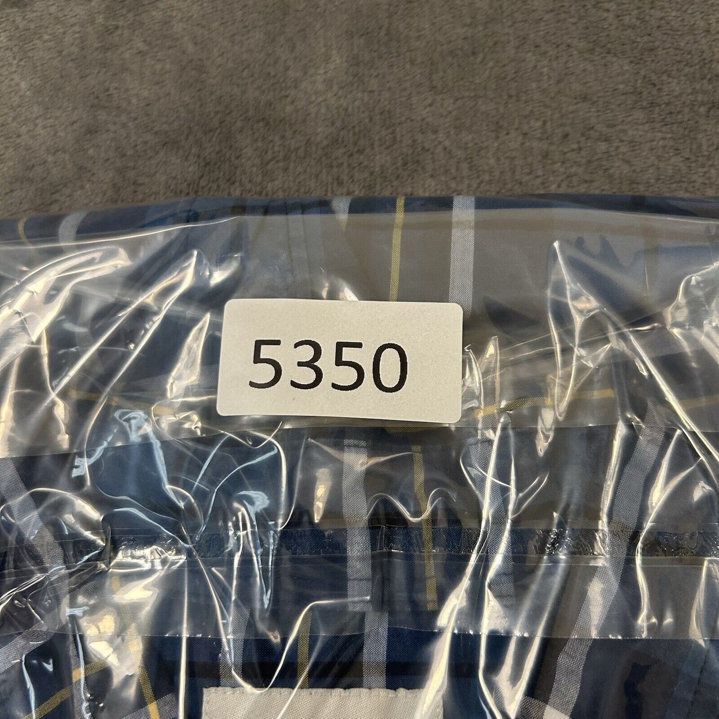 American Eagle Shirt Mens Medium Blue White Plaid Button Up Long Sleeve Outdoor