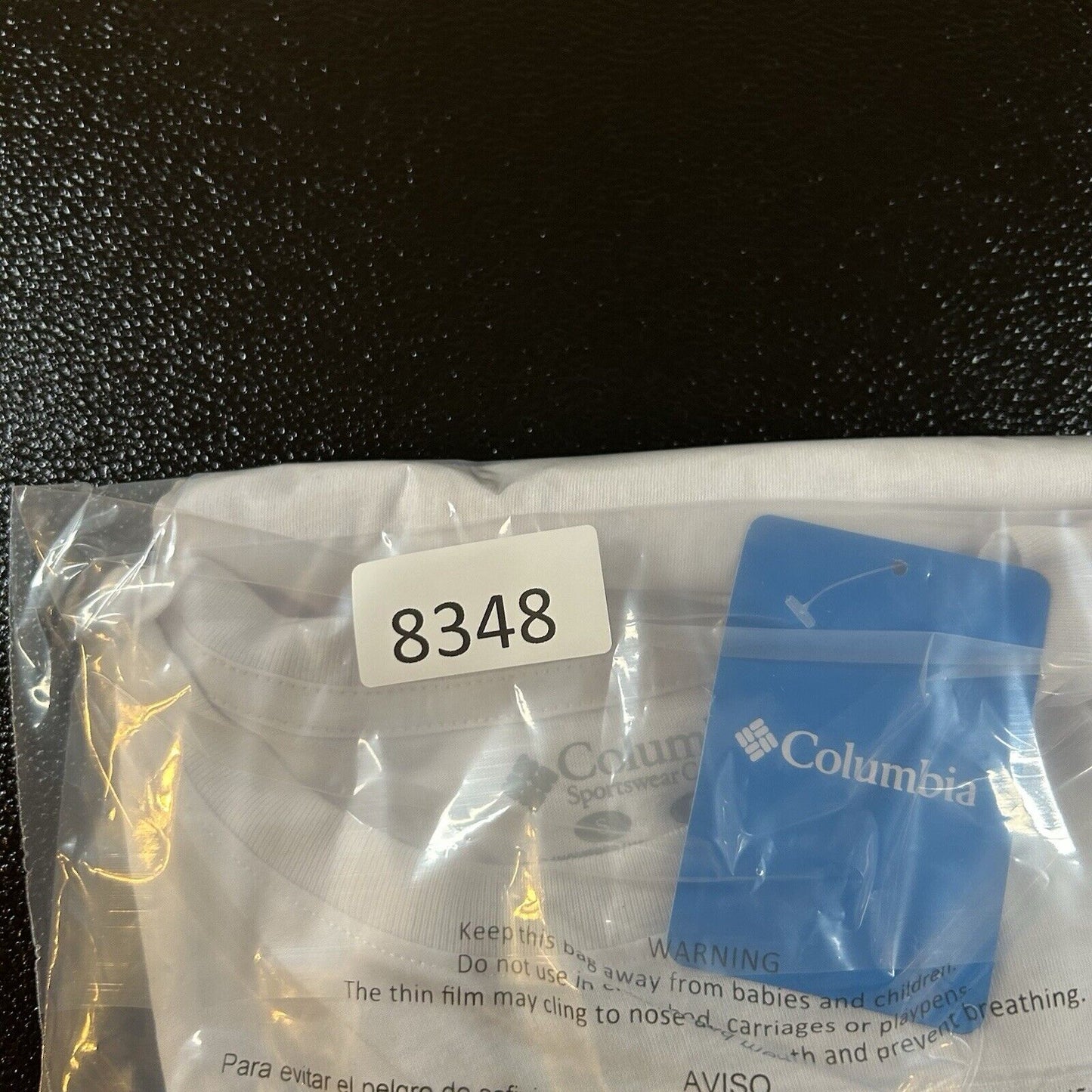 Columbia Shirt Mens Small White Long Sleeve Car Outdoor Graphic Tee Casual New