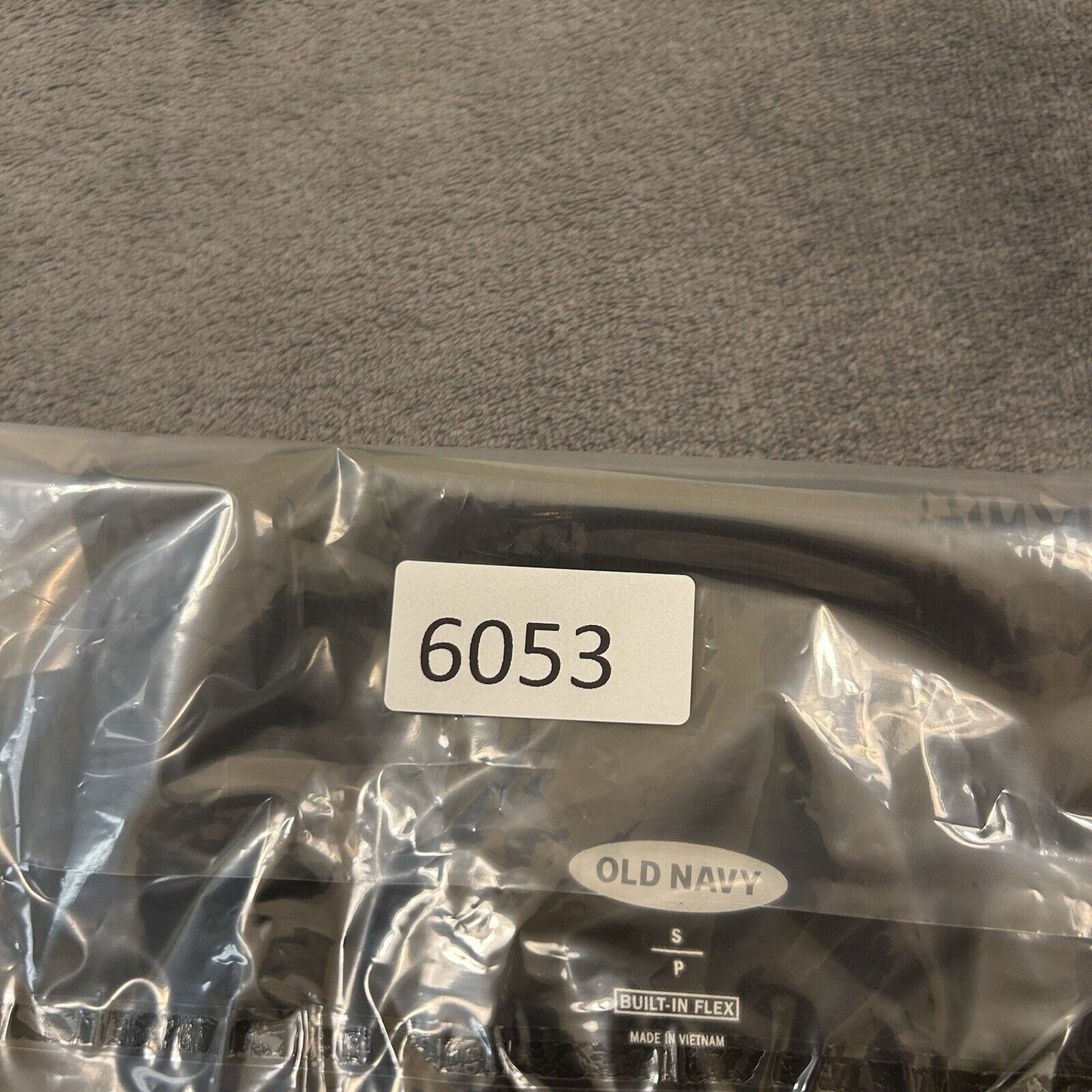 Old Navy Polo Shirt Mens Small Black Short Sleeve Golf Casual Work Flex