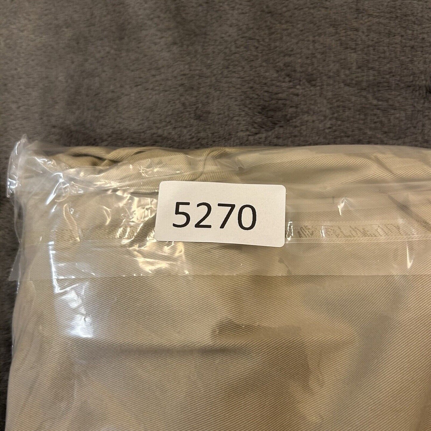 St Johns Bay Chino Pants Mens 40x30" Brown Straight Leg Work Classic Fit Stretch