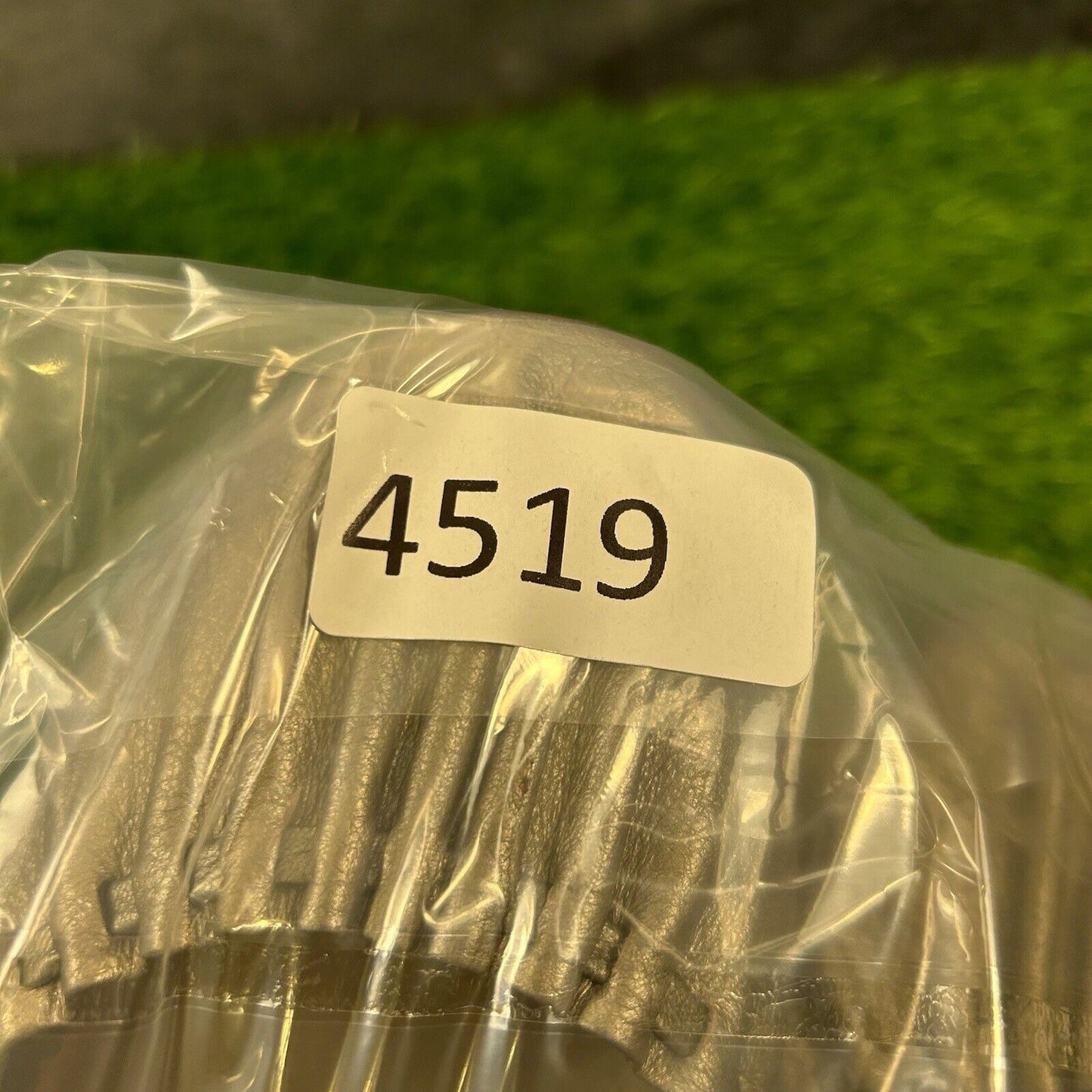 Cole Haan Loafer Womens 9.5 B Silver Shoes Flats Leather Slip On Casual Ballet