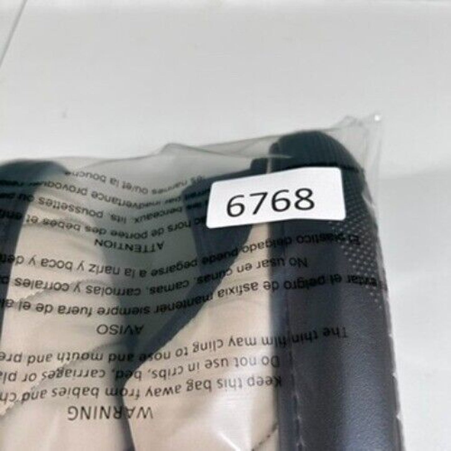 Crocs Classic Puff Mocs Beige Black Slip On Casual Comfort Shoes Womens 6 New