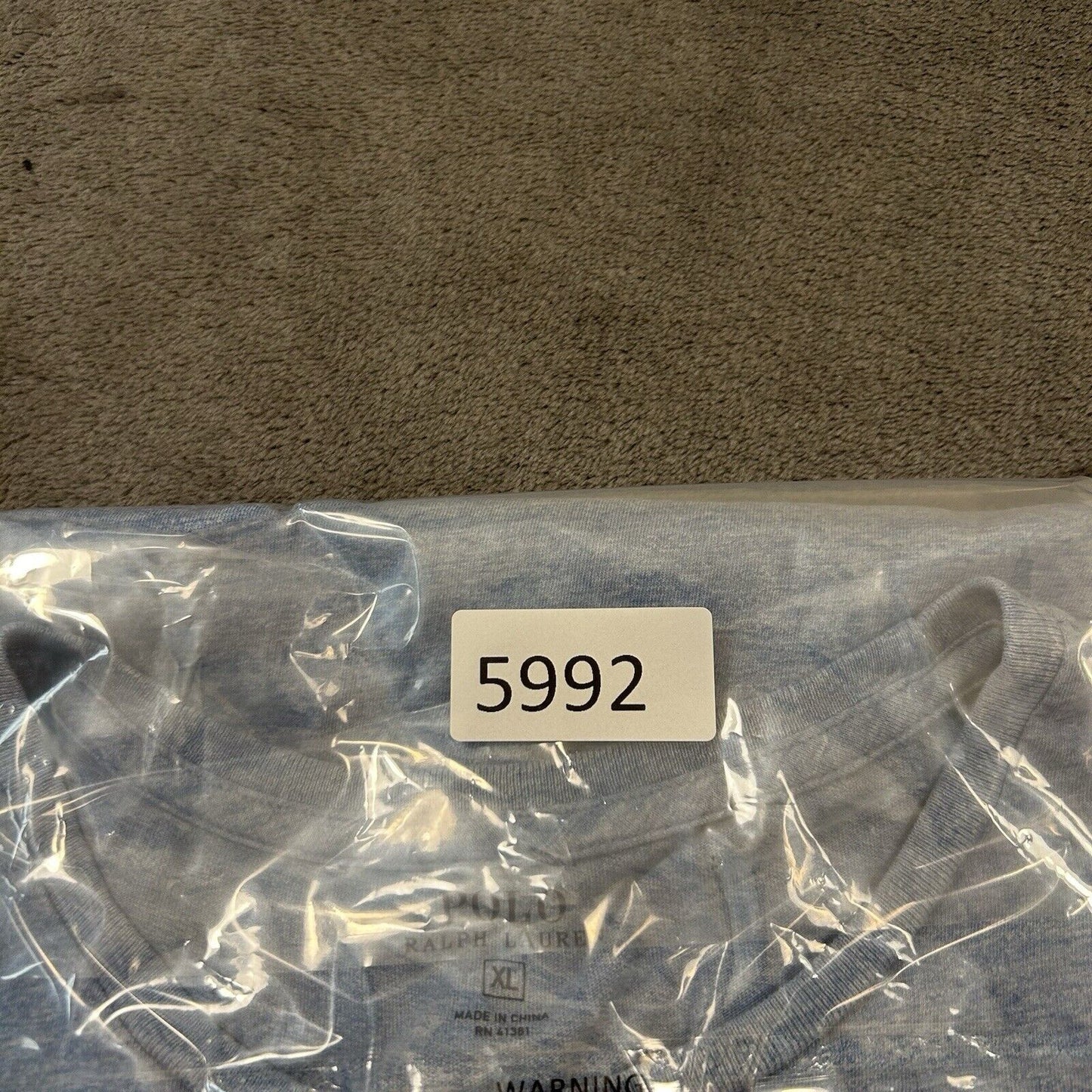 Polo Ralph Lauren Shirt Mens Extra Large Blue Short Sleeve Pocket T-Shirt Casual