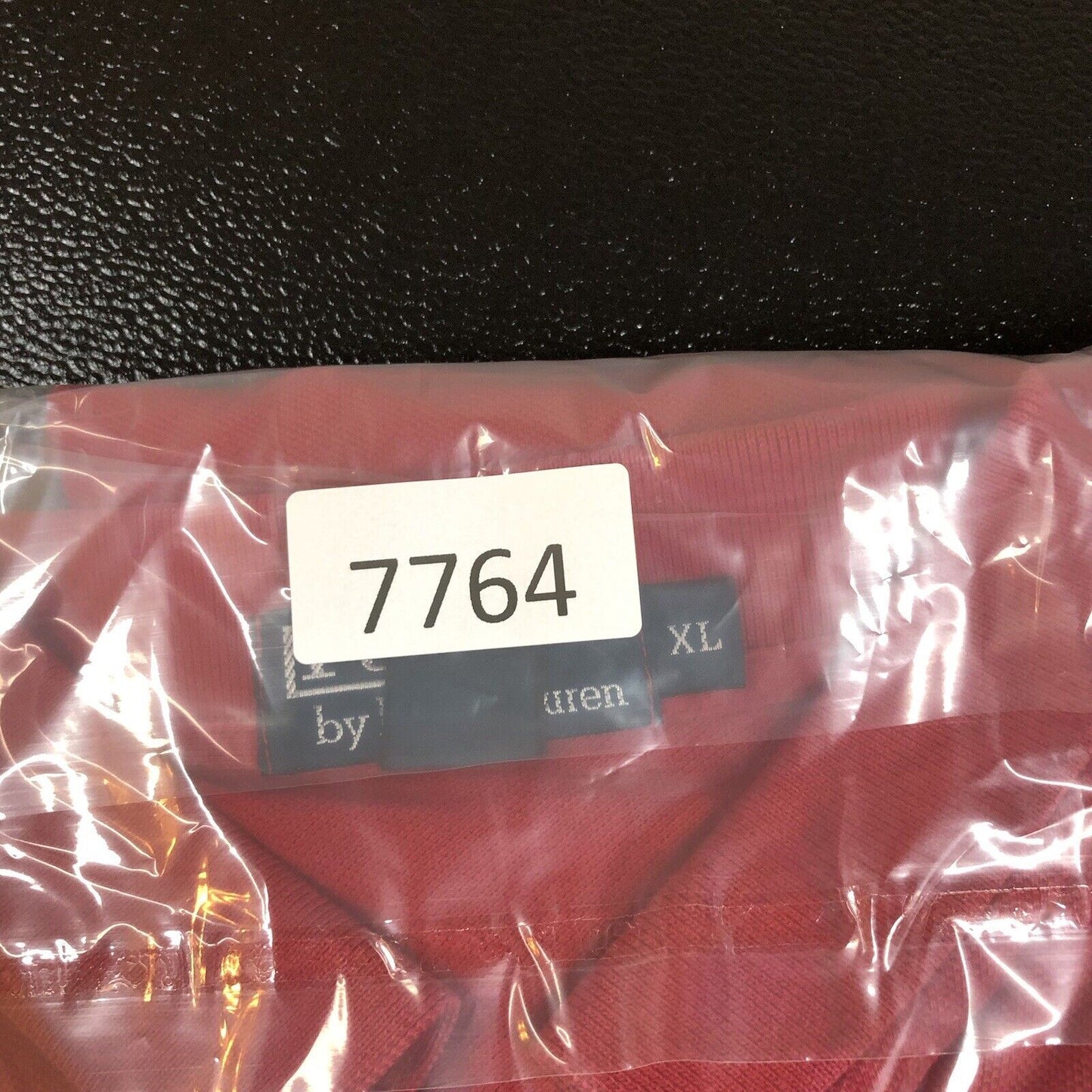 Polo Ralph Lauren Polo Shirt Mens Extra Large Red Navy Pony Short Sleeve Golf