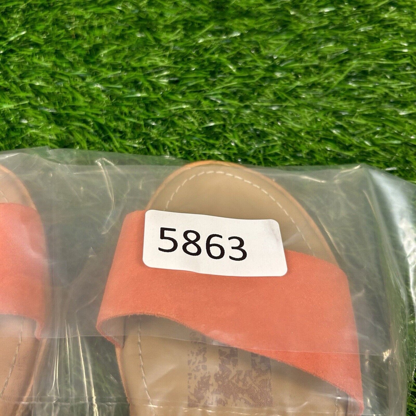 Sorel Ella Zing Sandals Womens 6.5 Orange Red Criss Cross Strappy Casual Comfort