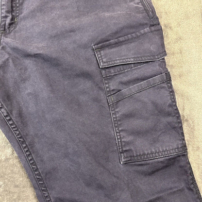Carhartt Flame Resistant Pants Mens 40x30” Blue Chino Work Outdoor Side Pockets
