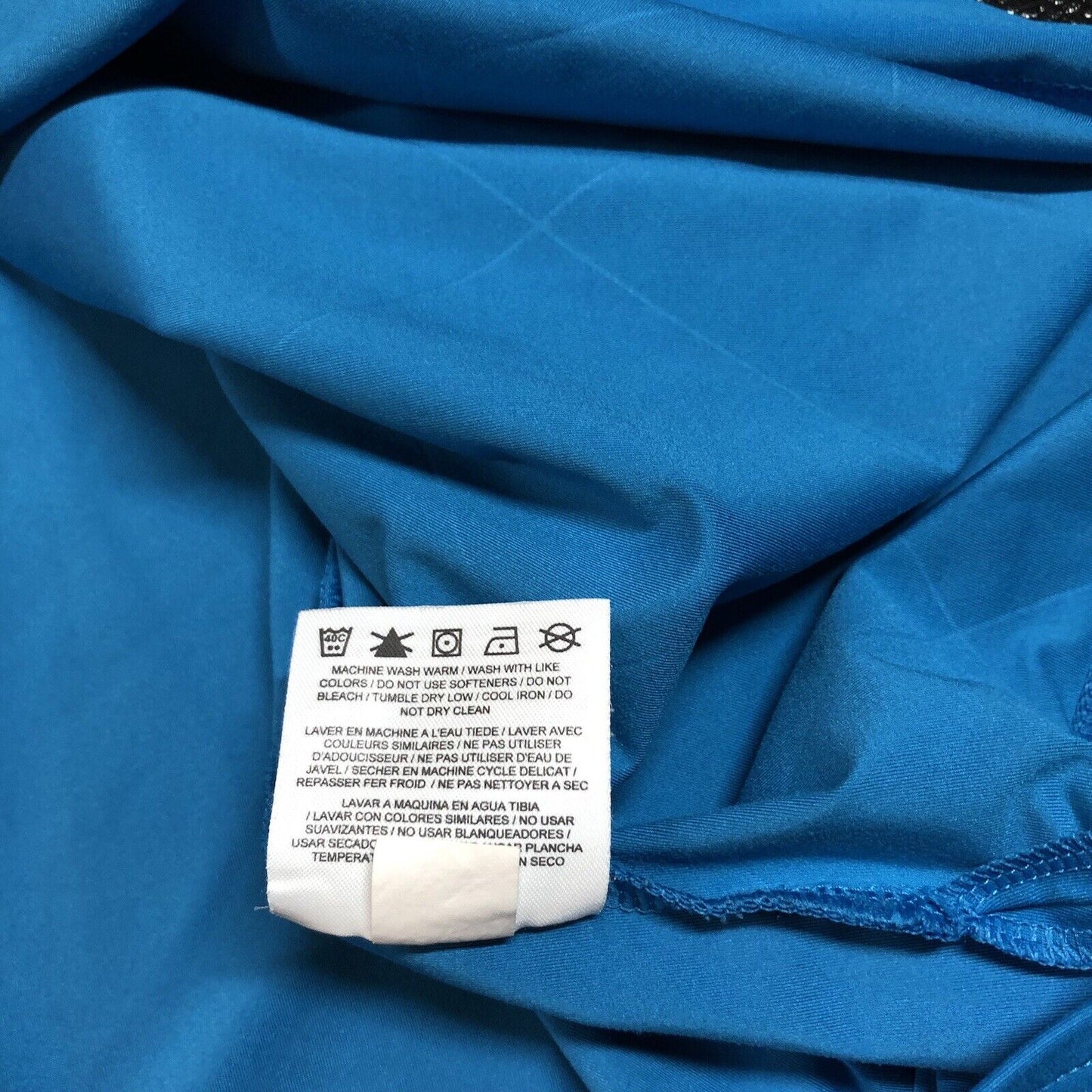 Nike Golf Polo Shirt Men Extra Large Blue Diamond Dri-fit Athletic Short Sleeve