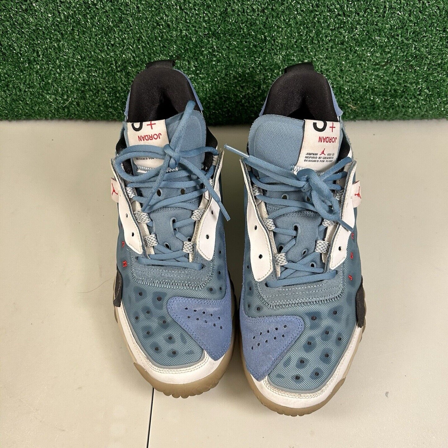 Nike Jordan Delta 2 Mens 11.5 Blue Cerulean Shoes Sneakers Athletic Casual w/box