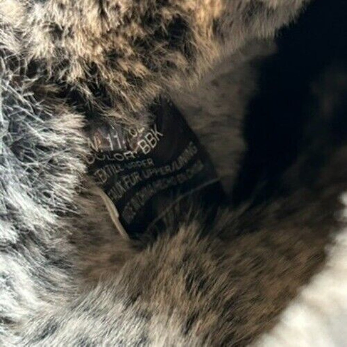 Skechers BOBS Faux Fur Clogs Mules Comfort Shoes Black Keepsakes Lite Womens 6