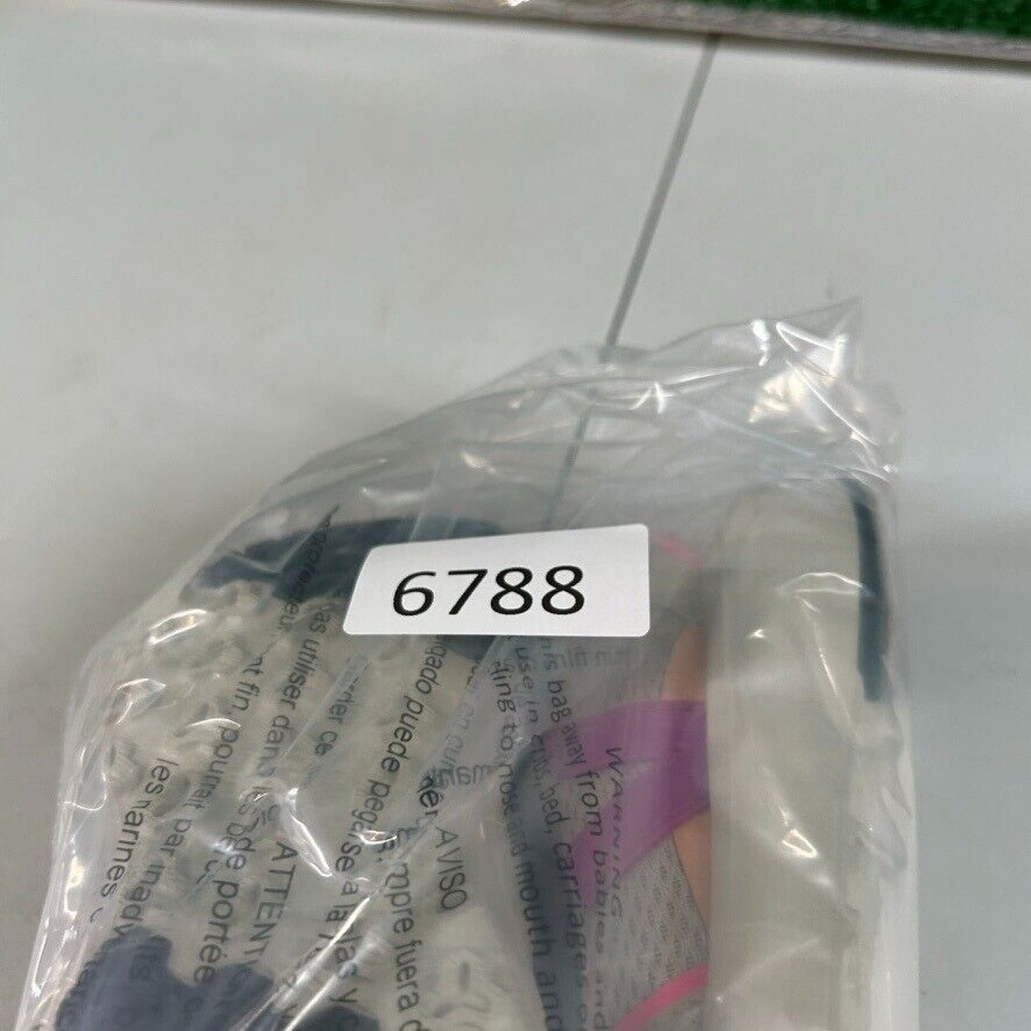 Veja Canary Elastic Lace Kids Sneakers Beige Purple Toddler Shoes 9.5C $105 Msrp