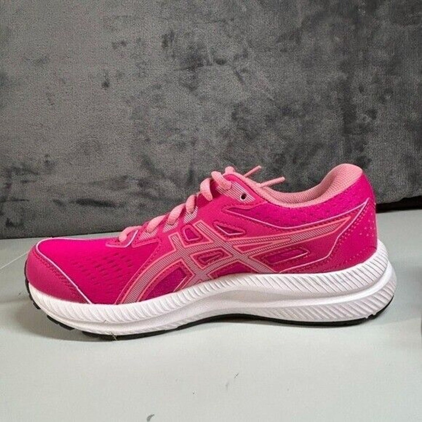Asics Gel Contend 8 Hot Pink Sneakers Shoes Athletic Running Womens 6.5 New