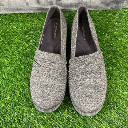 Grasshoppers Shoes Womens 8.5 Gray Damen Lacuna Slip On Loafer Keds EF60543