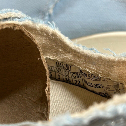 Vionic Beach Malibu Slip-On Shoes Casual Comfort Loafers Light Blue Womens 5