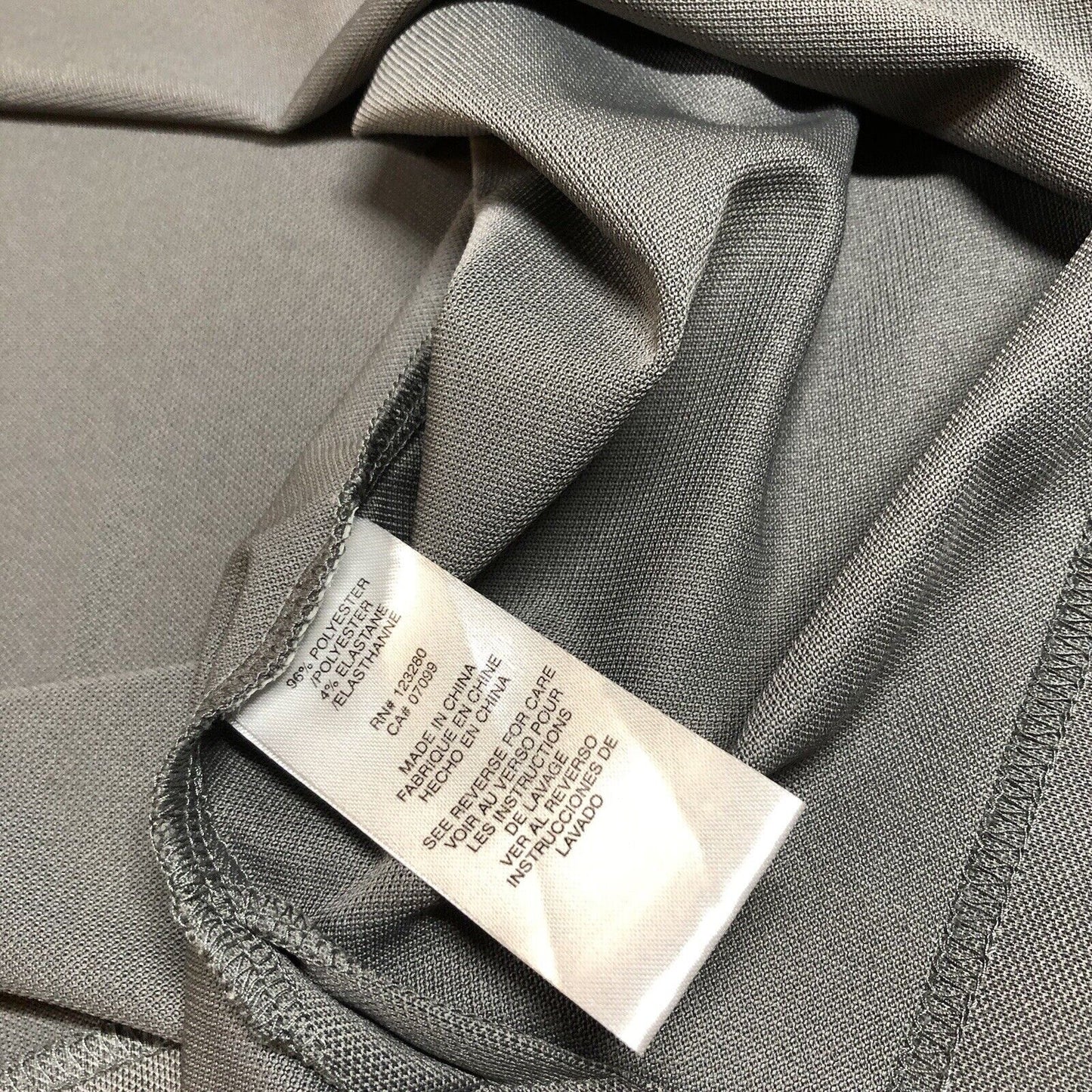 Travis Mathew Polo Shirt Mens XXL 2XL Gray Blue Golf Athletic Short Sleeve