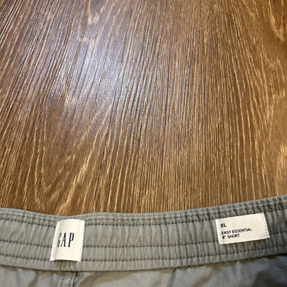 Gap Easy Essential Chino Shorts Mens Extra Large 38" Green/Gray 8" Short NEW
