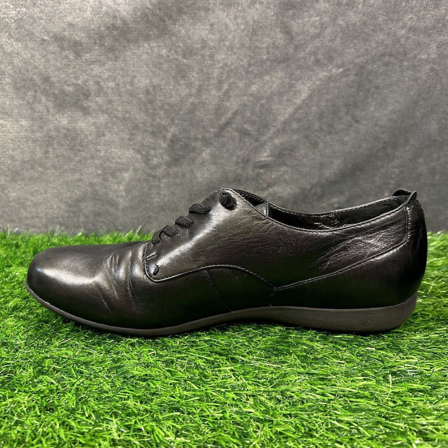 Josef Seibel Nally 11 Womens 9 Black Shoes Sneakers Leather Lace Up Casual