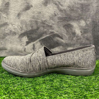 Grasshoppers Shoes Womens 8.5 Gray Damen Lacuna Slip On Loafer Keds EF60543