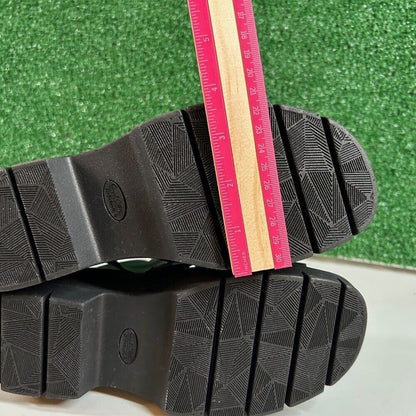 Dr Scholls Trekkie Platform Sandals Lug Sole Ankle Strap Buckle Casual Womens 7M