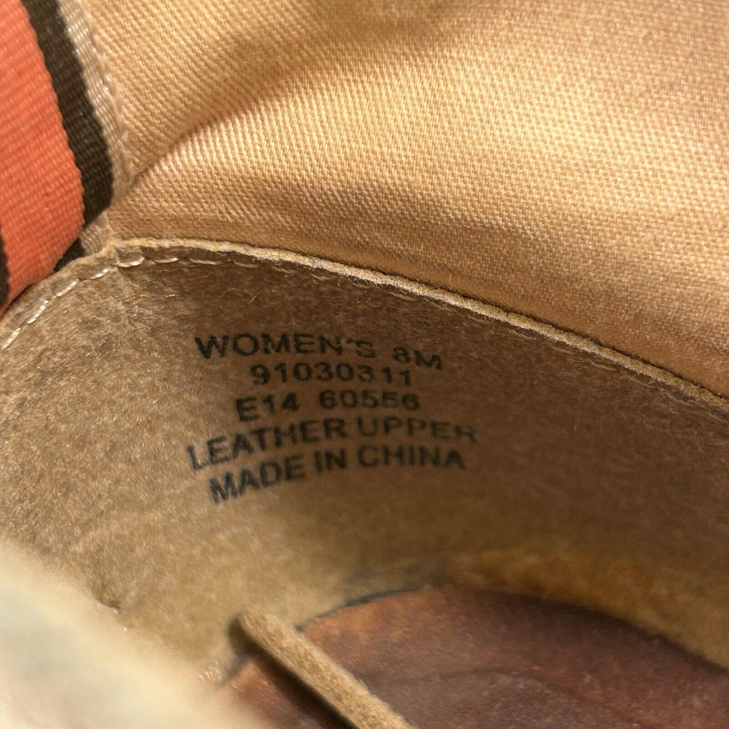 Sperry Harlow Boots Womens 8 M Brown Suede Leather Ankle Booties Casual Wedge