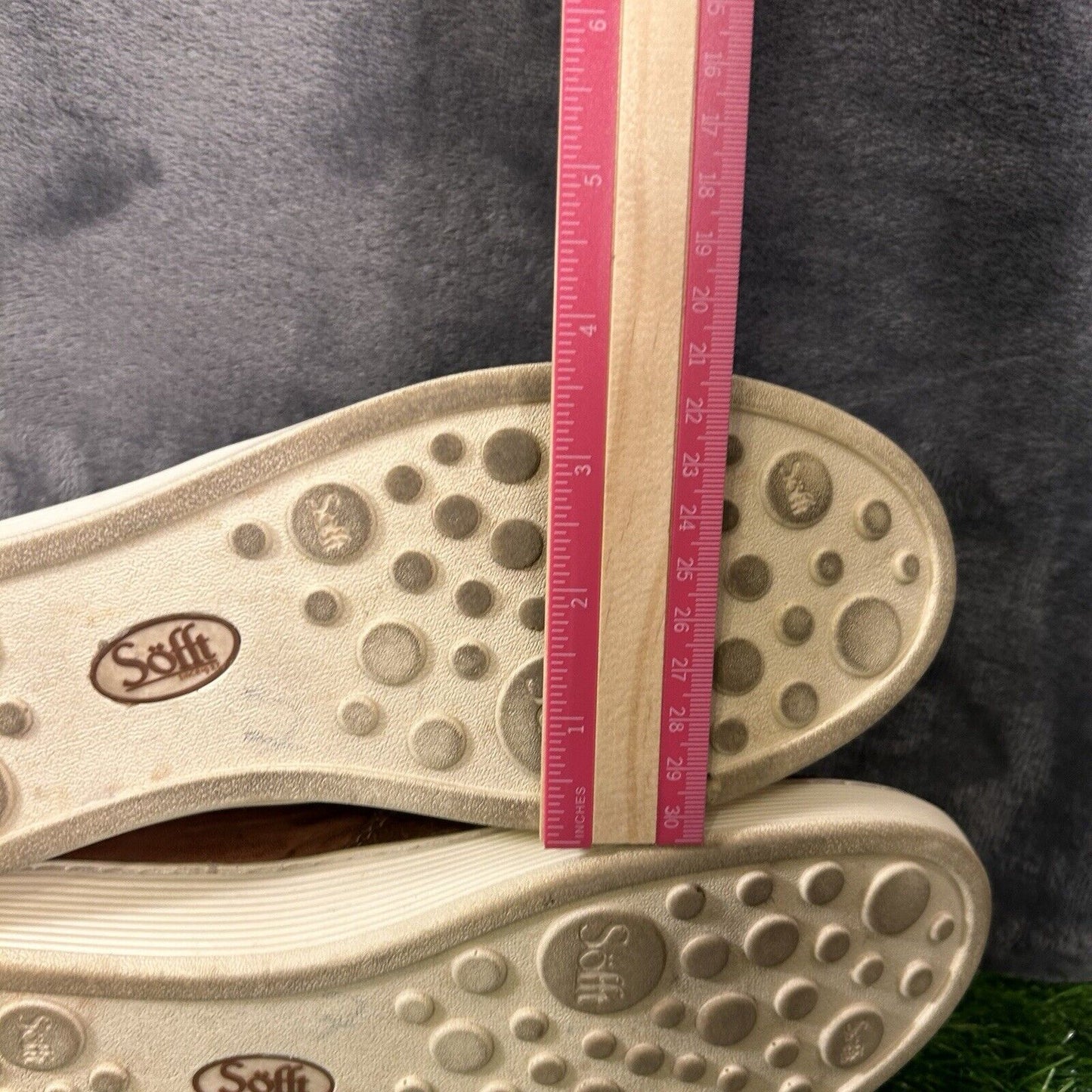 Sofft Somers III Womens 8.5 M Brown Leather Shoes Sneakers Slip On Casual Work