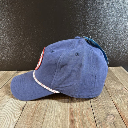 Chevrolet Camaro Baseball Hat Cap Mens Snapback Blue Z28 '74 Patch Rope NEW