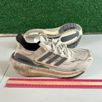 Adidas Ultraboost Light Running Athletic Shoes Sneakers Beige Womens Size 8