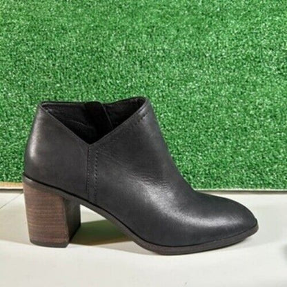 Lucky Brando Panally Ankle Booties Block Heel Casual Everyday Boots Womens 10 M