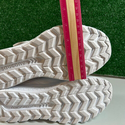 Saucony Cohesion 14 Hook & Loop White Sneakers Athletic Shoes Kids Size 6.5Y