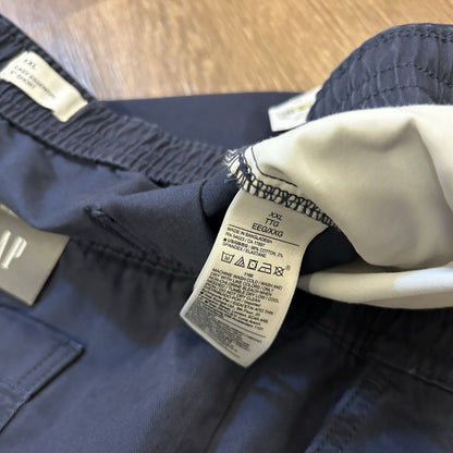 Gap Easy Essential Chino Shorts Mens XXL 2XL 42" Navy 8" Short Comfort NEW