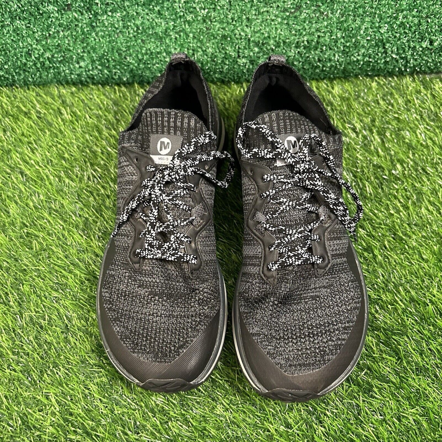 Merrell Mag 9 Womens 11 Black Gray Shoes Sneaker Athletic Hiking Outdoor Comfort