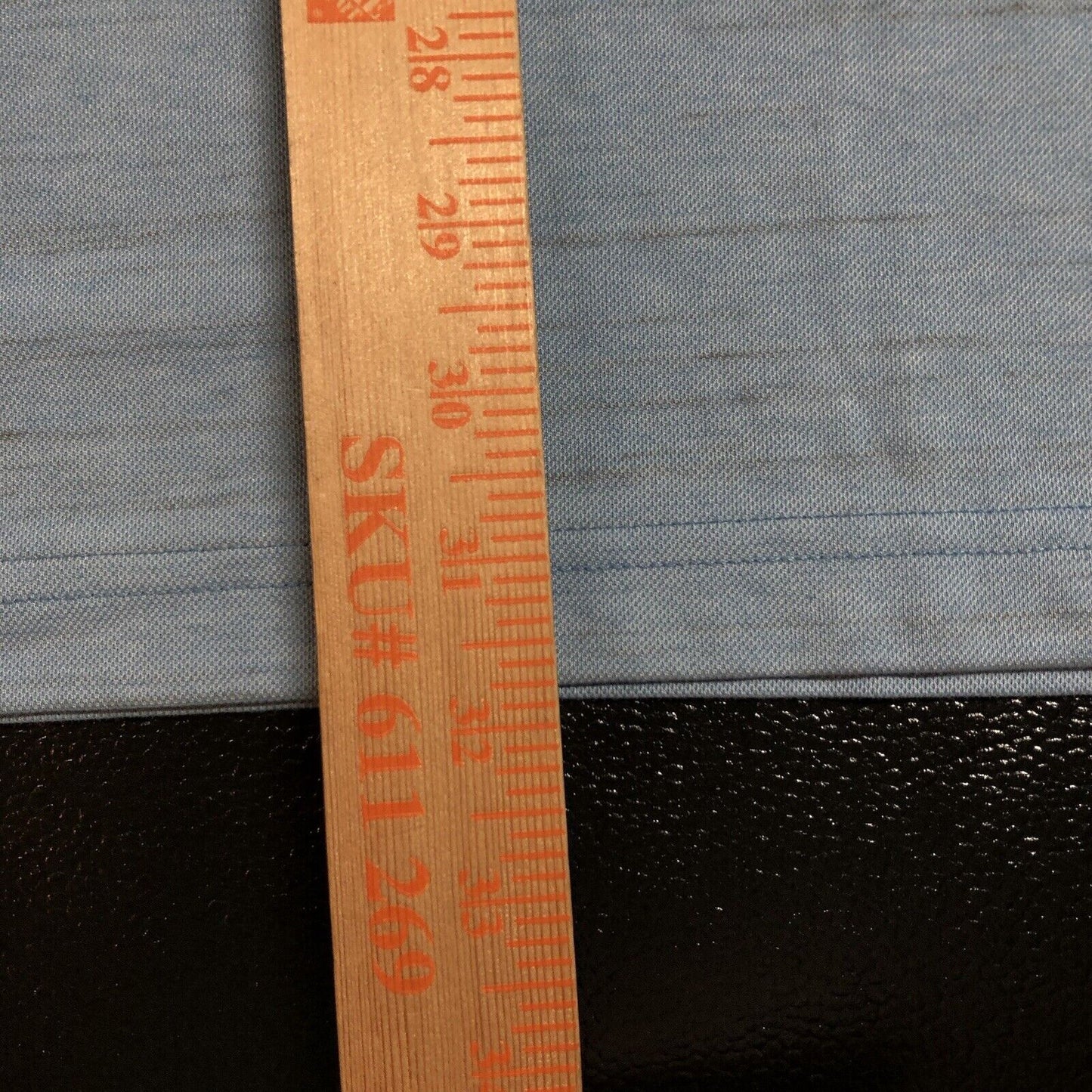 Travis Mathew Shirt Mens XXL 2XL Blue Pocket Golf Athletic Pima Short Sleeve