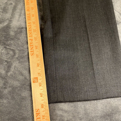Banana Republic Dress Pants Mens 36x30 Gray Slacks Work Wool Tailored Slim Fit