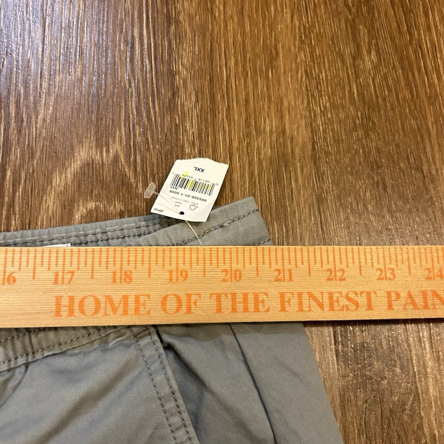 Gap Easy Essential Chino Shorts Mens XXL 2XL 41" Green/Gray 8" Short Comfort NEW