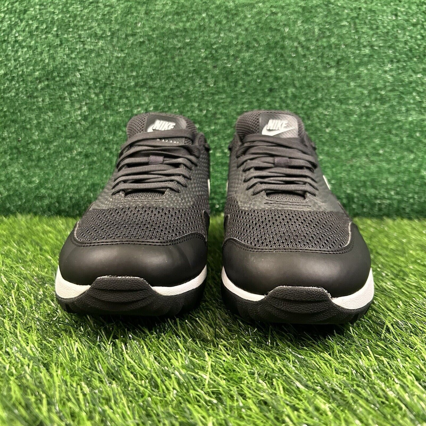 Nike Air Max 1 Golf Mens 8 Black White Spikeless Shoes Sneaker Athletic NEW