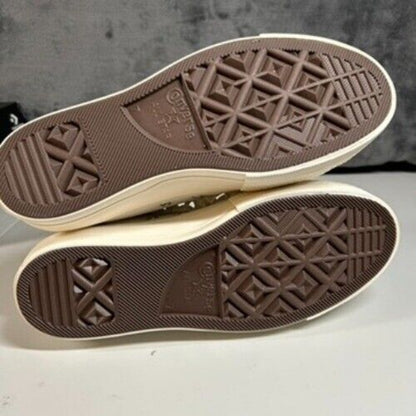 Converse All Star Lift Ruffle High Top Platform Sneakers Shoes White Womens 9