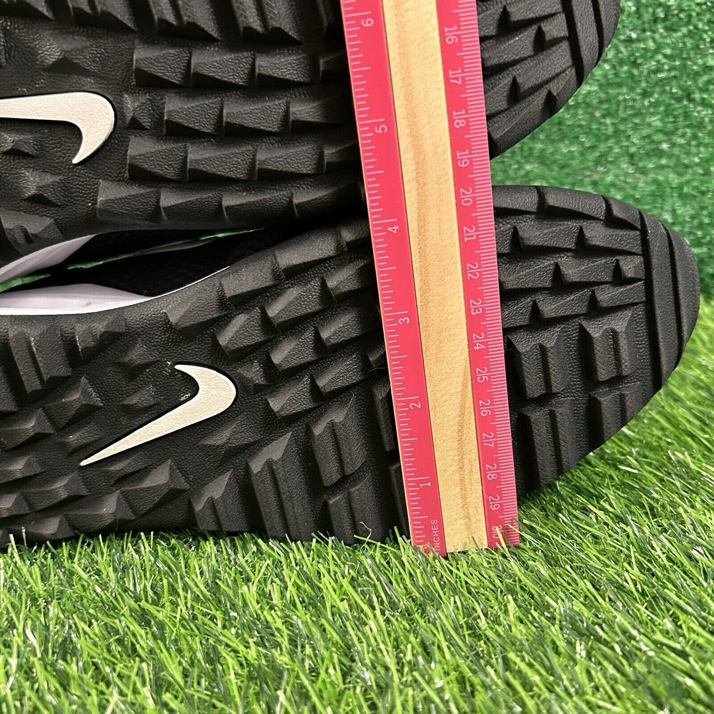 Nike Air Max 1 Golf Mens 8 Black White Spikeless Shoes Sneaker Athletic NEW