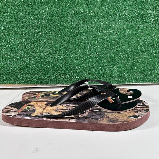Mossy Oak Camo Flip Flops Sandals Thong Outdoor Comfort Slides Mens Large 11-12