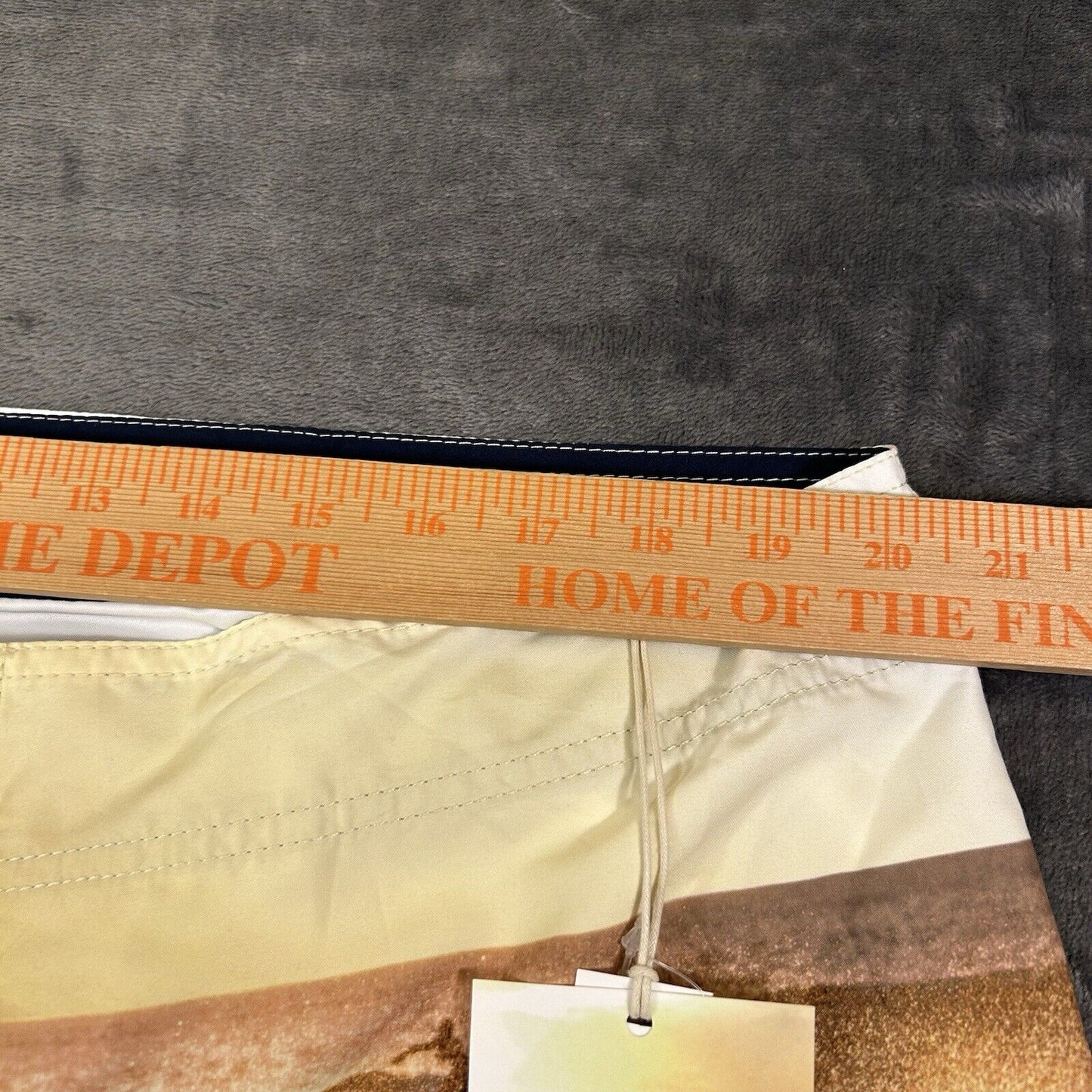 Tommy Bahama Board Shorts Mens 40" Yellow Blue Molokai Sunset Break Swim NEW