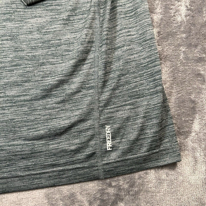 Eddie Bauer Freedry Shirt Mens Small Green Long Sleeve Athletic Running Casual